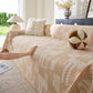 Boho Furniture Cover for Sofa, Loveseat and Chair, Geometric Jacquard Woven Sofa Cover