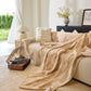 Boho Furniture Cover for Sofa, Loveseat and Chair, Geometric Jacquard Woven Sofa Cover