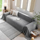 Luxury Soft Chenille Sofa Cover for Couch, Solid Color Furniture Protector Throw Cover