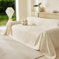 Tropical Botanical Leaf Texture Furniture Protector Blanket Soft Breathable Sofa Cover