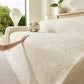 Tropical Botanical Leaf Texture Furniture Protector Blanket Soft Breathable Sofa Cover