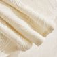 Tropical Botanical Leaf Texture Furniture Protector Blanket Soft Breathable Sofa Cover