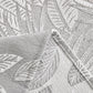 Tropical Botanical Leaf Texture Furniture Protector Blanket Soft Breathable Sofa Cover