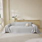 Three Layer Woven Soft Breathable Sofa Cover Blanket, Textured Chevron Couch Cover