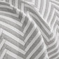 Three Layer Woven Soft Breathable Sofa Cover Blanket, Textured Chevron Couch Cover