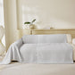 Three Layer Woven Soft Breathable Sofa Cover Blanket, Textured Chevron Couch Cover