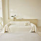 Three Layer Woven Soft Breathable Sofa Cover Blanket, Textured Chevron Couch Cover