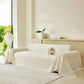 Three Layer Woven Soft Breathable Sofa Cover Blanket, Textured Chevron Couch Cover
