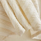 Three Layer Woven Soft Breathable Sofa Cover Blanket, Textured Chevron Couch Cover