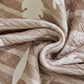 Soft Breathable Sofa Cover Blanket,Botanical Embossed Furniture Protector Throw Cover
