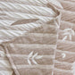 Soft Breathable Sofa Cover Blanket,Botanical Embossed Furniture Protector Throw Cover