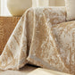Soft Chenille Sofa Cover, Textured Abstract Couch Protector Cover with Vintage Pattern