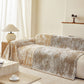 Soft Chenille Sofa Cover, Textured Abstract Couch Protector Cover with Vintage Pattern