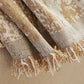 Soft Chenille Sofa Cover, Textured Abstract Couch Protector Cover with Vintage Pattern