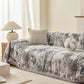 Soft Chenille Sofa Cover, Textured Abstract Couch Protector Cover with Vintage Pattern