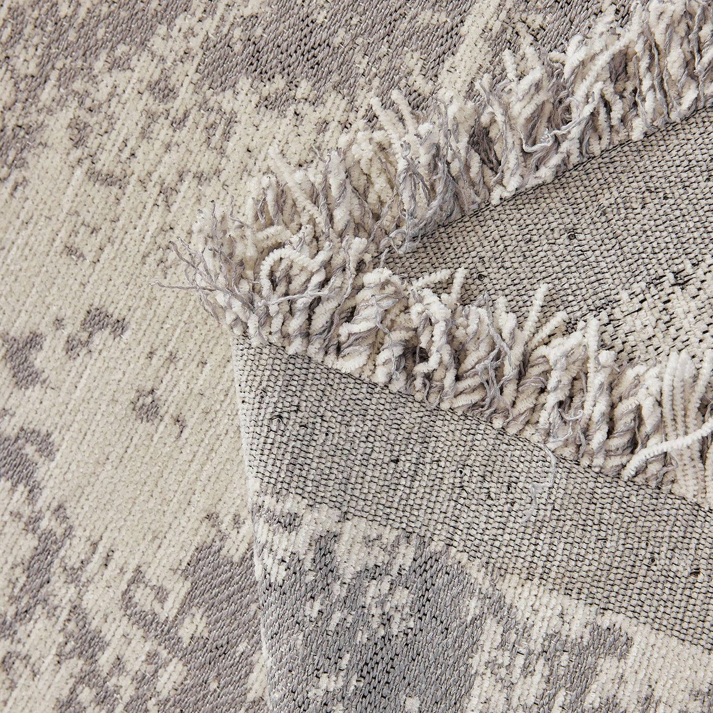 Soft Chenille Sofa Cover, Textured Abstract Couch Protector Cover with Vintage Pattern