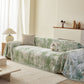Soft Chenille Sofa Cover, Textured Abstract Couch Protector Cover with Vintage Pattern
