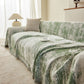 Soft Chenille Sofa Cover, Textured Abstract Couch Protector Cover with Vintage Pattern
