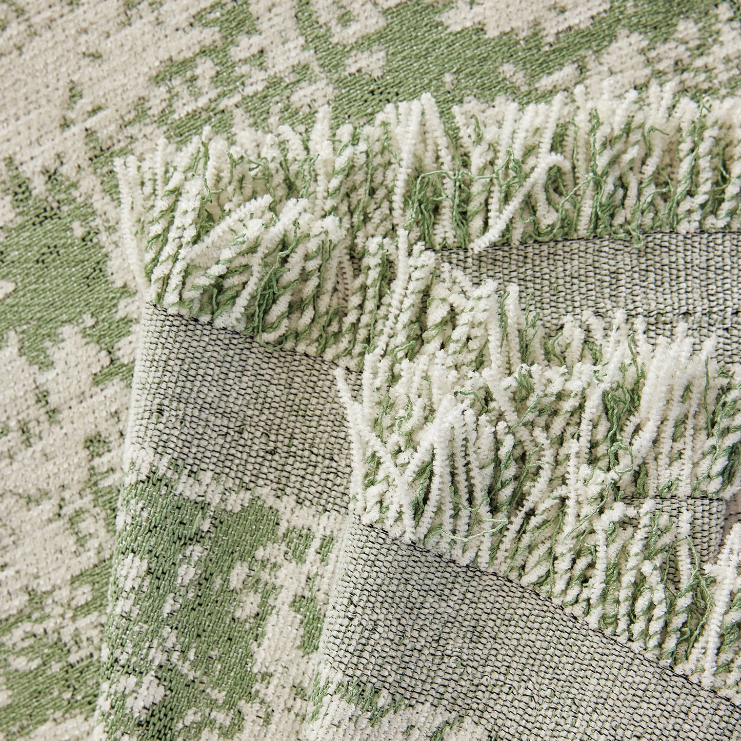 Soft Chenille Sofa Cover, Textured Abstract Couch Protector Cover with Vintage Pattern
