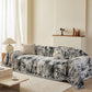 Soft Chenille Sofa Cover, Textured Abstract Couch Protector Cover with Vintage Pattern