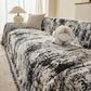 Soft Chenille Sofa Cover, Textured Abstract Couch Protector Cover with Vintage Pattern