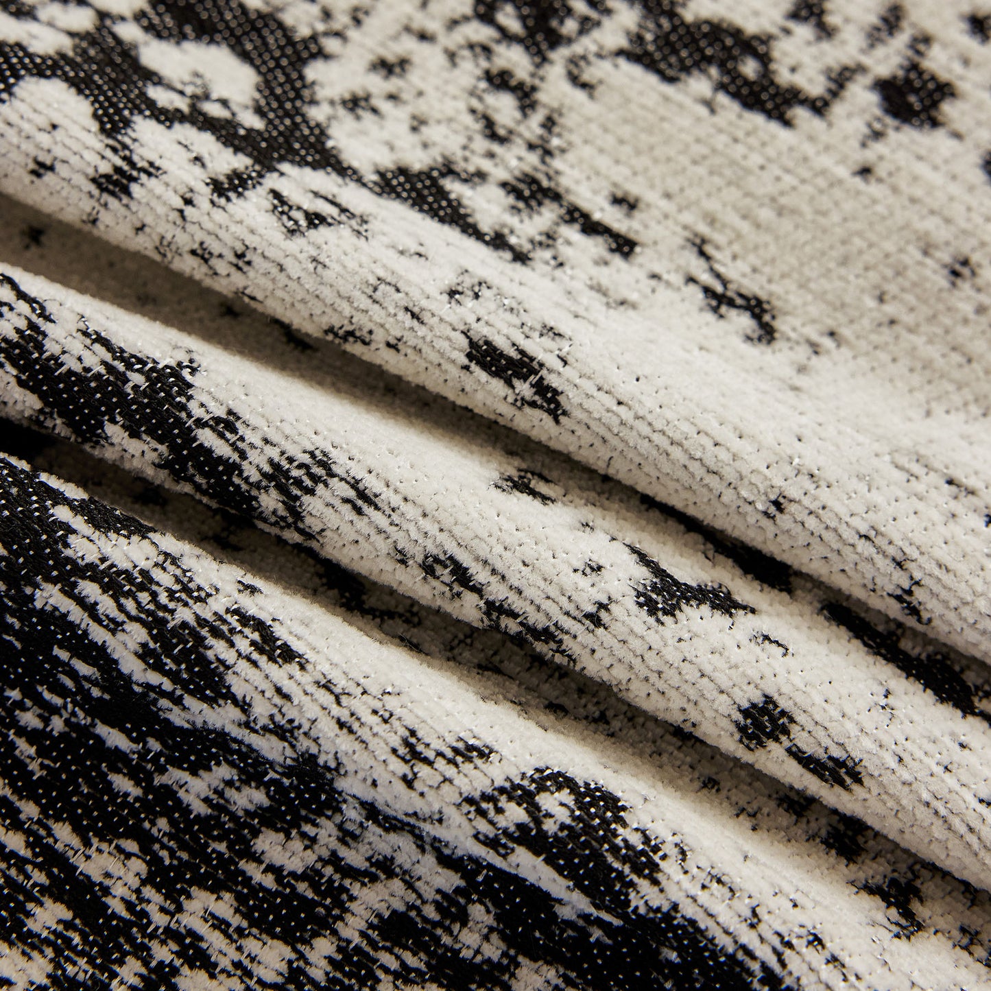 Soft Chenille Sofa Cover, Textured Abstract Couch Protector Cover with Vintage Pattern