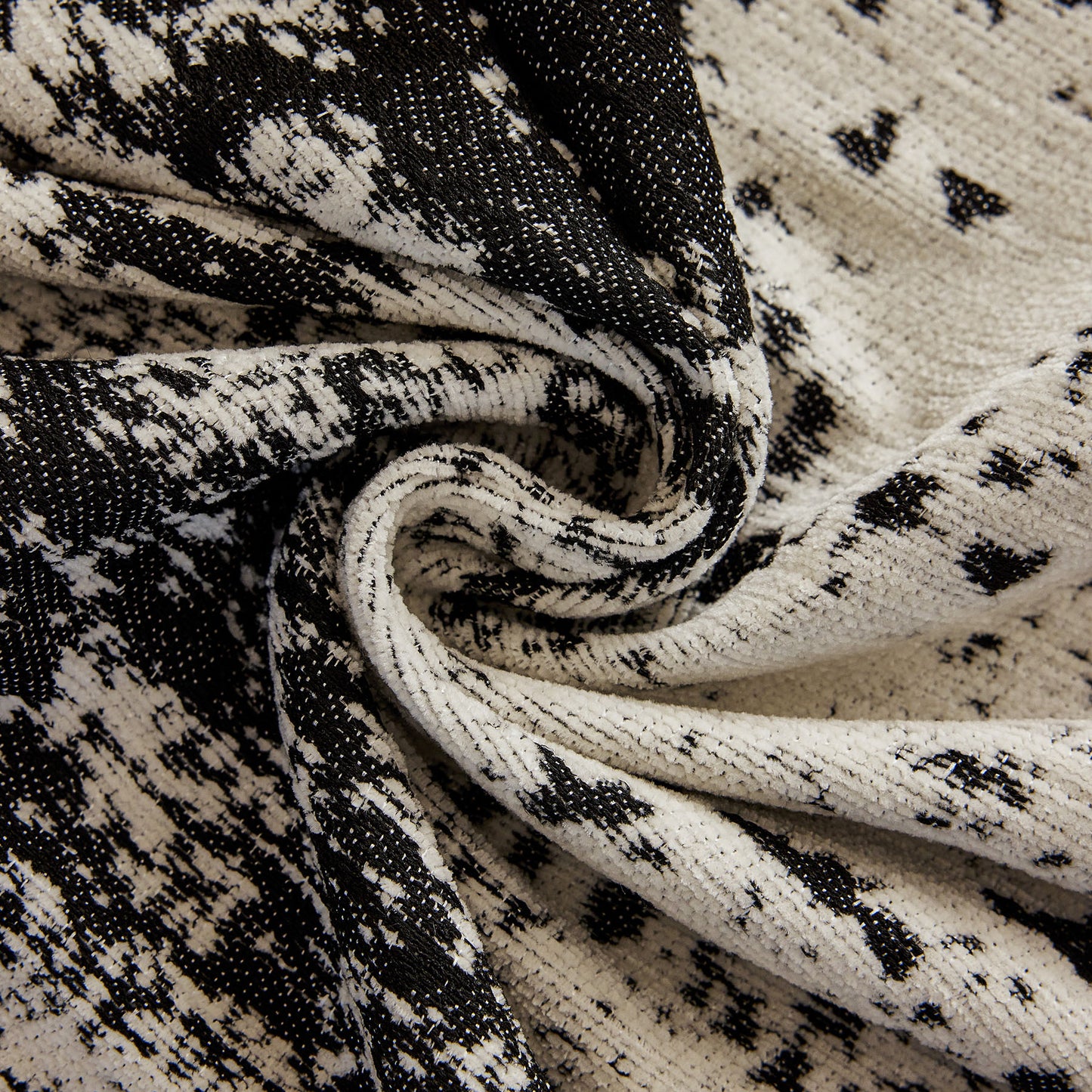 Soft Chenille Sofa Cover, Textured Abstract Couch Protector Cover with Vintage Pattern