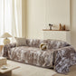 Soft Chenille Sofa Cover, Textured Abstract Couch Protector Cover with Vintage Pattern
