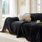 Soft Jacquard Sofa Cover for Dogs, Boho Chenille Sofa Slipcover for Pets Washable