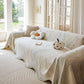 Soft Jacquard Sofa Cover for Dogs, Boho Chenille Sofa Slipcover for Pets Washable