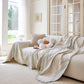 Soft Jacquard Sofa Cover for Dogs, Boho Chenille Sofa Slipcover for Pets Washable