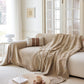 Soft Jacquard Sofa Cover for Dogs, Boho Chenille Sofa Slipcover for Pets Washable