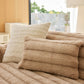 Plush Faux Rabbit Fur Sofa Cover, Warm Non-Slip Couch Protector for Leather Sofas