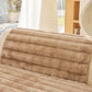 Plush Faux Rabbit Fur Sofa Cover, Warm Non-Slip Couch Protector for Leather Sofas