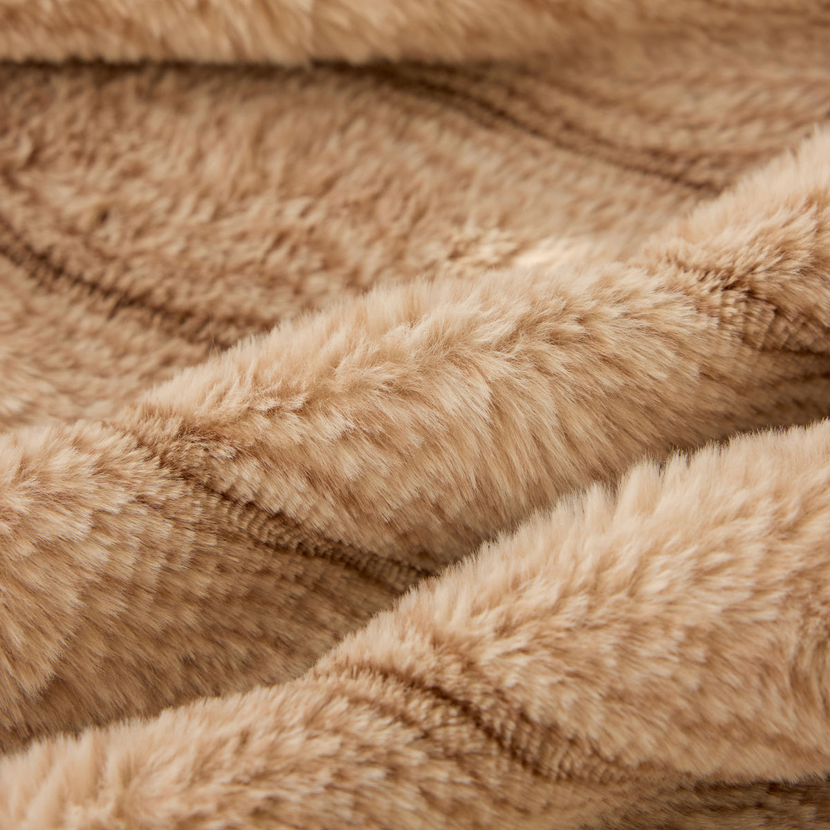 Plush Faux Rabbit Fur Sofa Cover, Warm Non-Slip Couch Protector for Leather Sofas