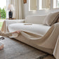 Luxury Soft Chenille Sofa Cover for Couch, Solid Color Furniture Protector Throw Cover