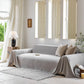 Luxury Soft Chenille Sofa Cover for Couch, Solid Color Furniture Protector Throw Cover