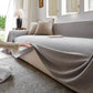 Luxury Soft Chenille Sofa Cover for Couch, Solid Color Furniture Protector Throw Cover