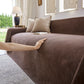 Luxury Soft Chenille Sofa Cover for Couch, Solid Color Furniture Protector Throw Cover