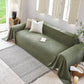 Luxury Soft Chenille Sofa Cover for Couch, Solid Color Furniture Protector Throw Cover