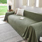 Luxury Soft Chenille Sofa Cover for Couch, Solid Color Furniture Protector Throw Cover