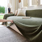 Luxury Soft Chenille Sofa Cover for Couch, Solid Color Furniture Protector Throw Cover