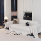 Soft Decorative Throw for Sofa and Loveseat, Textured Sofa Cover Blanket for Couch