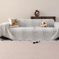 Decorative Slipcover for Pets, Kids, Boho Woven Couch Cover Throw Blanket with Tassel