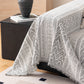 Decorative Slipcover for Pets, Kids, Boho Woven Couch Cover Throw Blanket with Tassel