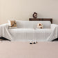 Decorative Slipcover for Pets, Kids, Boho Woven Couch Cover Throw Blanket with Tassel