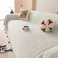 Decorative Slipcover for Pets, Kids, Boho Woven Couch Cover Throw Blanket with Tassel