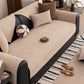 Chenille Textured Herringbone Sofa Cover, Non-Slip Couch Protector for Pets & Kids