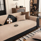 Chenille Textured Herringbone Sofa Cover, Non-Slip Couch Protector for Pets & Kids