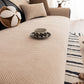Chenille Textured Herringbone Sofa Cover, Non-Slip Couch Protector for Pets & Kids